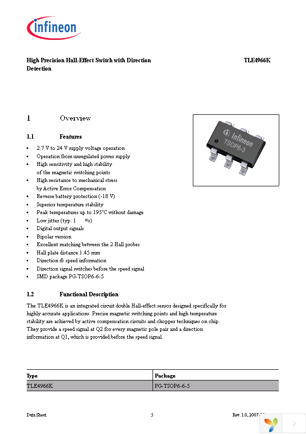 TLE4966K E6710 Page 5